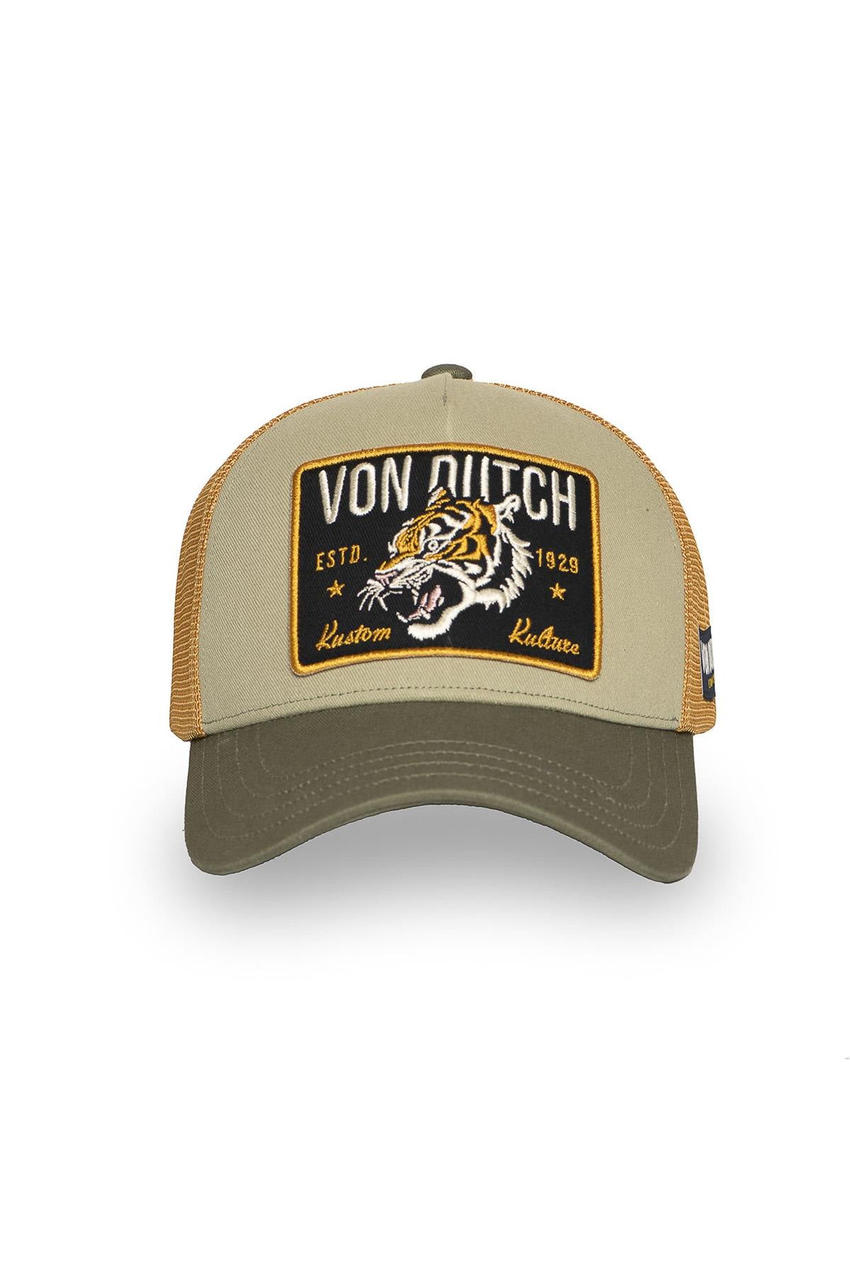 Tricolor cap with tiger badge - Image n°3