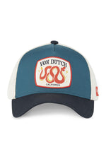 Tricolor cap with snake badge - Image n°3