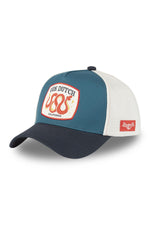 Tricolor cap with snake badge - Image n°1