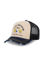 Tricolor cap with eye logo - Image n°1