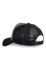 Black and khaki cap with patches - Image n°4