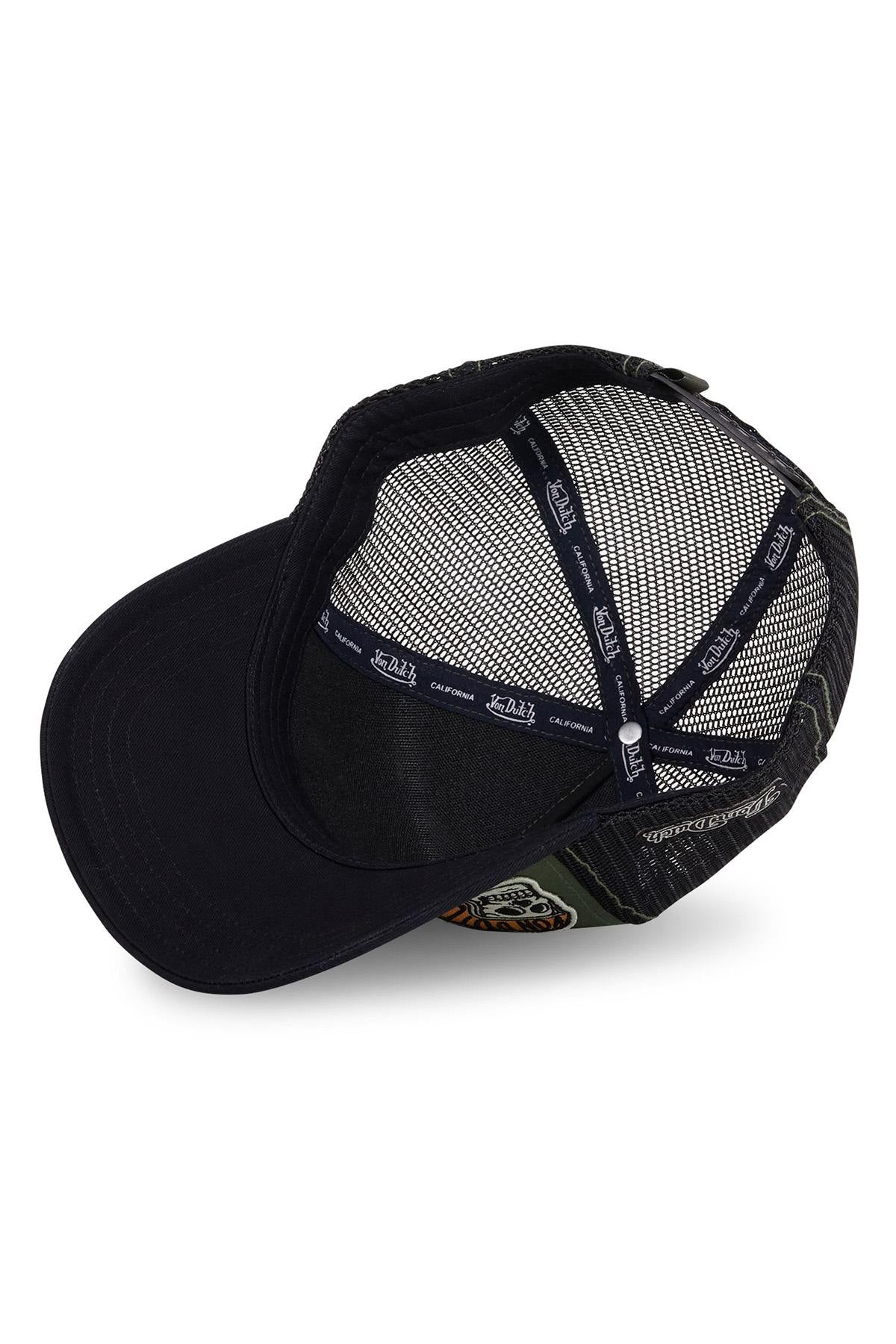 Black and khaki cap with patches - Image n°5