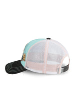 Neon blue cap with patches - Image n°2
