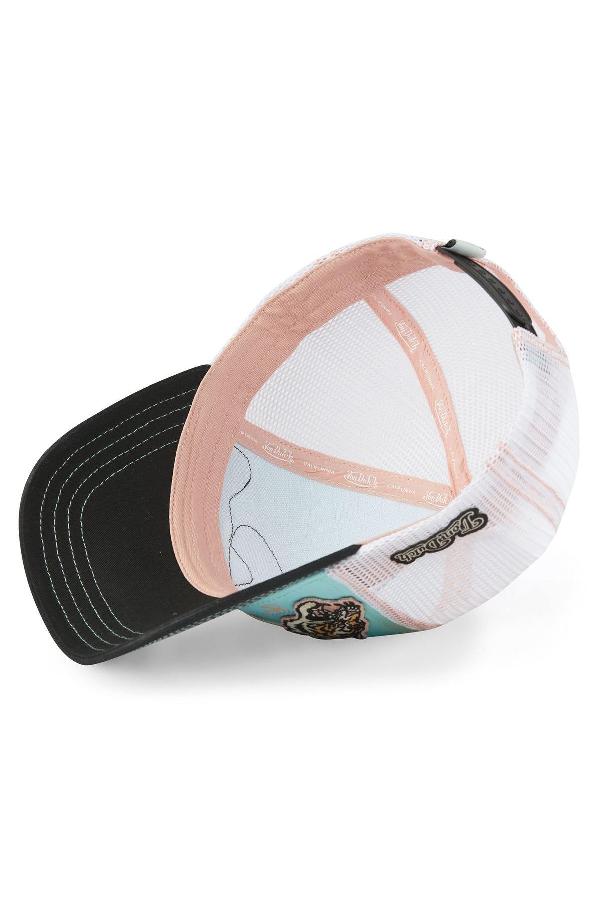 Neon blue cap with patches - Image n°5