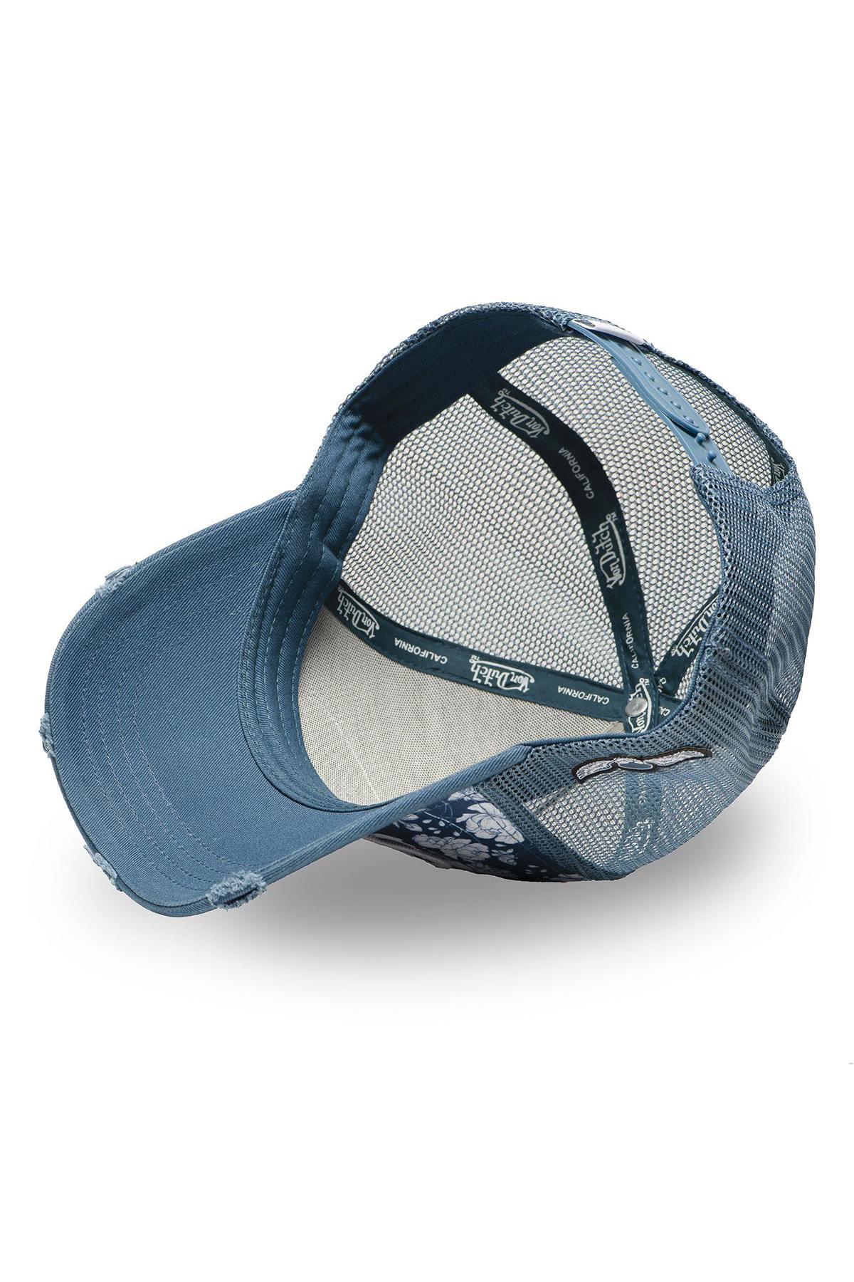 Blue skull print cap - Image n°5