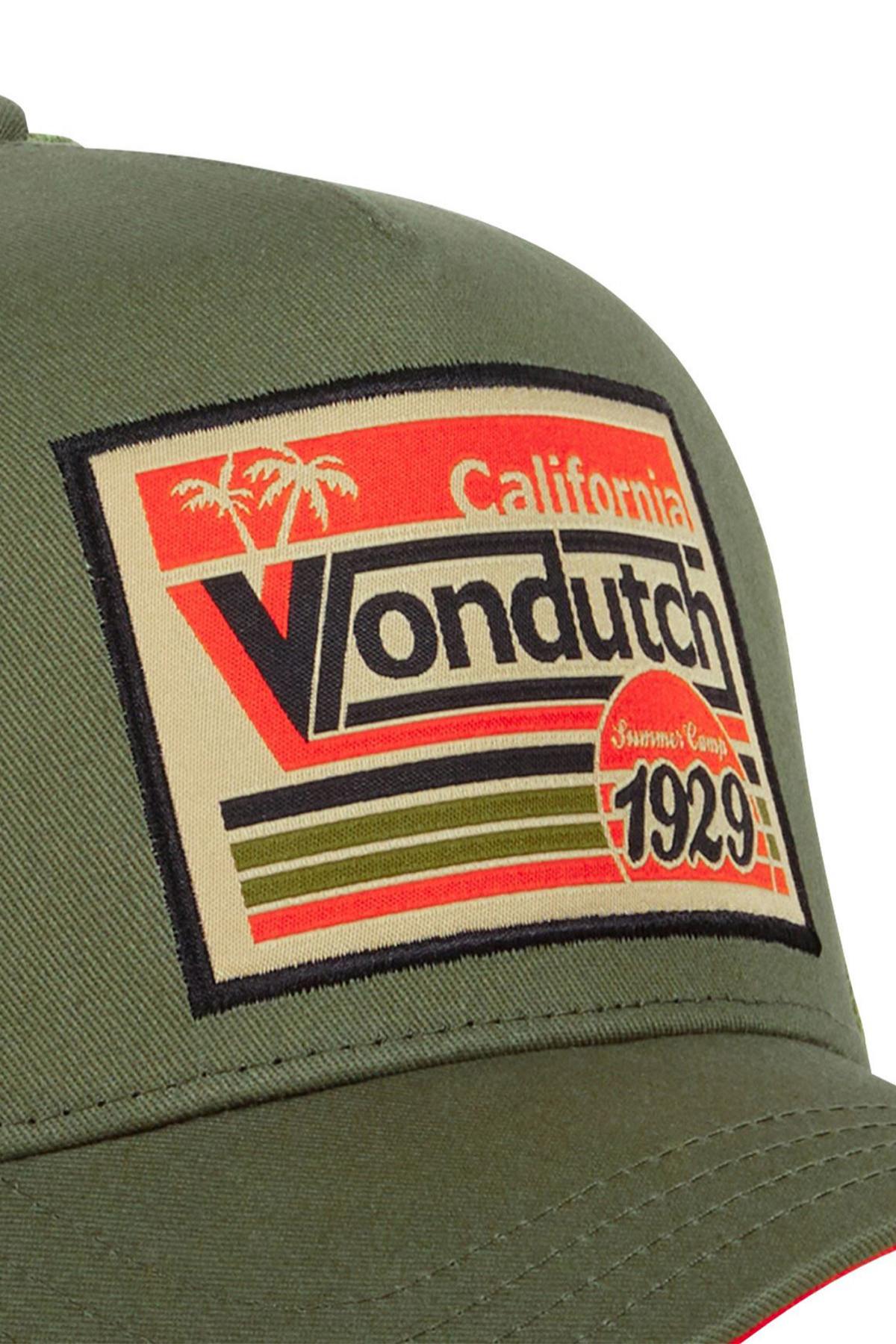 Green and orange vintage logo cap - Image n°2
