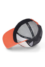 White, black and orange California logo cap - Image n°5