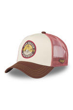 White and red cap with beach logo - Image n°1