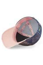 Tricolor cap with worn effect - Image n°5