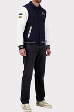 Steve McQueen Navy and White Teddy Jacket - Image n°6