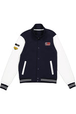 Steve McQueen Navy and White Teddy Jacket - Image n°4