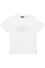 White T-shirt with clean Steve McQueen illustration - Image n°3