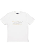 White T-shirt with clean Steve McQueen illustration - Image n°3