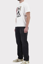 Steve McQueen illustrated white cotton t-shirt - Image n°4