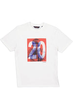 White Steve McQueen "20" cotton t-shirt - Image n°3
