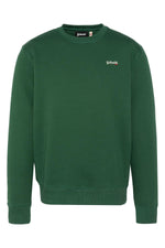 Green sweatshirt with heart logo - Image n°1