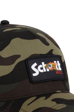 Von Dutch Cap in collaboration with Schott NYC camouflage pattern - Image n°2