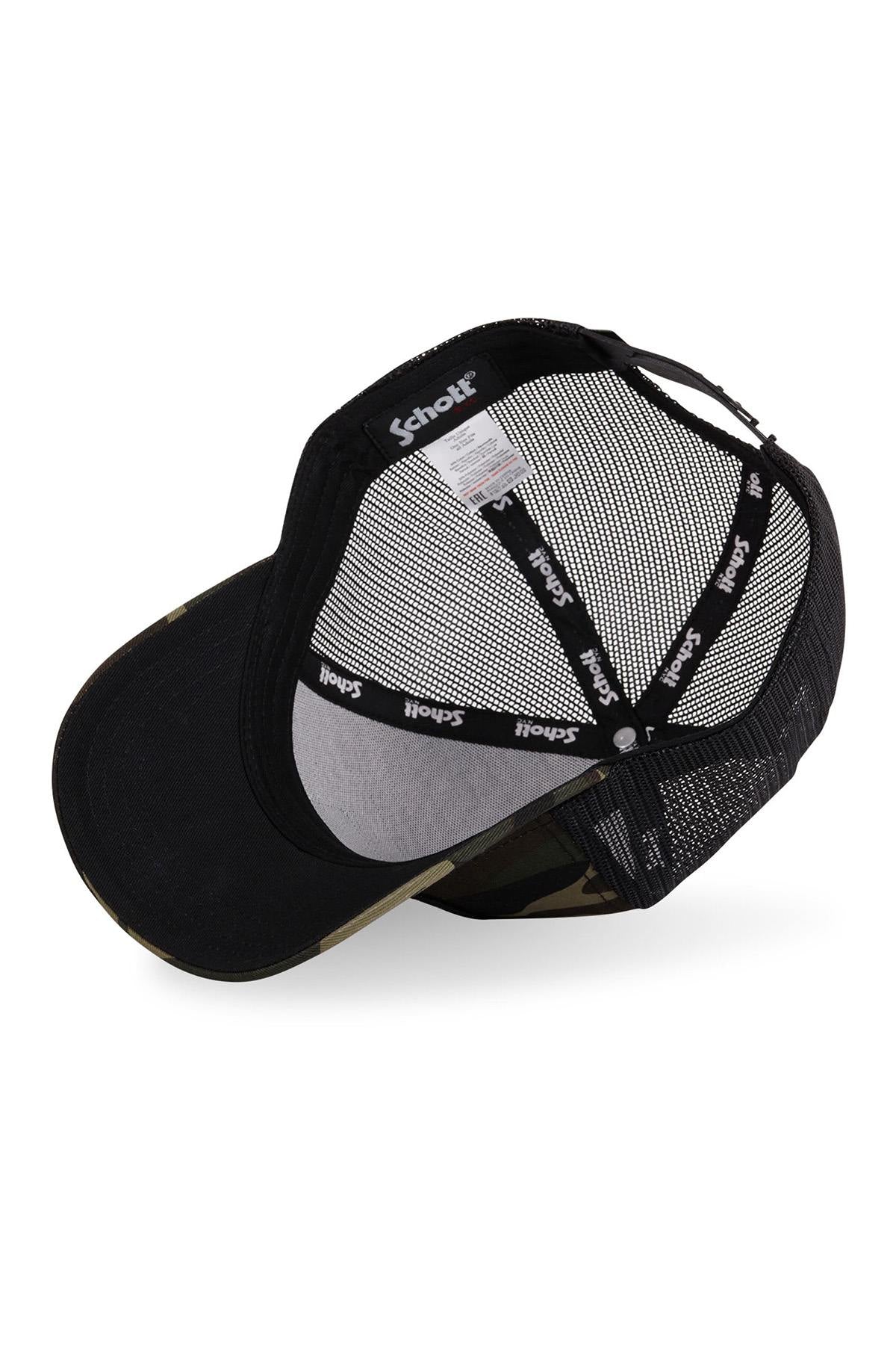 Von Dutch Cap in collaboration with Schott NYC camouflage pattern - Image n°5