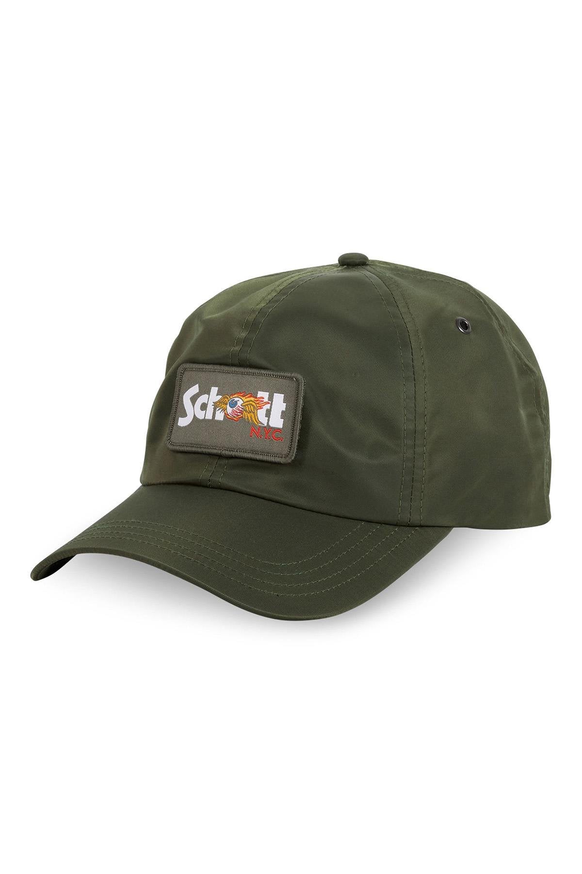 Von Dutch Khaki Nylon Cap, in collaboration with Schott NYC - Image n°1