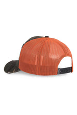 Von Dutch cap in collaboration with Schott NYC, with USA patch and camouflage pattern - Image n°3