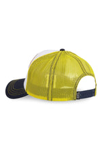 Von Dutch trucker cap in collaboration with Schott NYC, with yellow patch - Image n°3