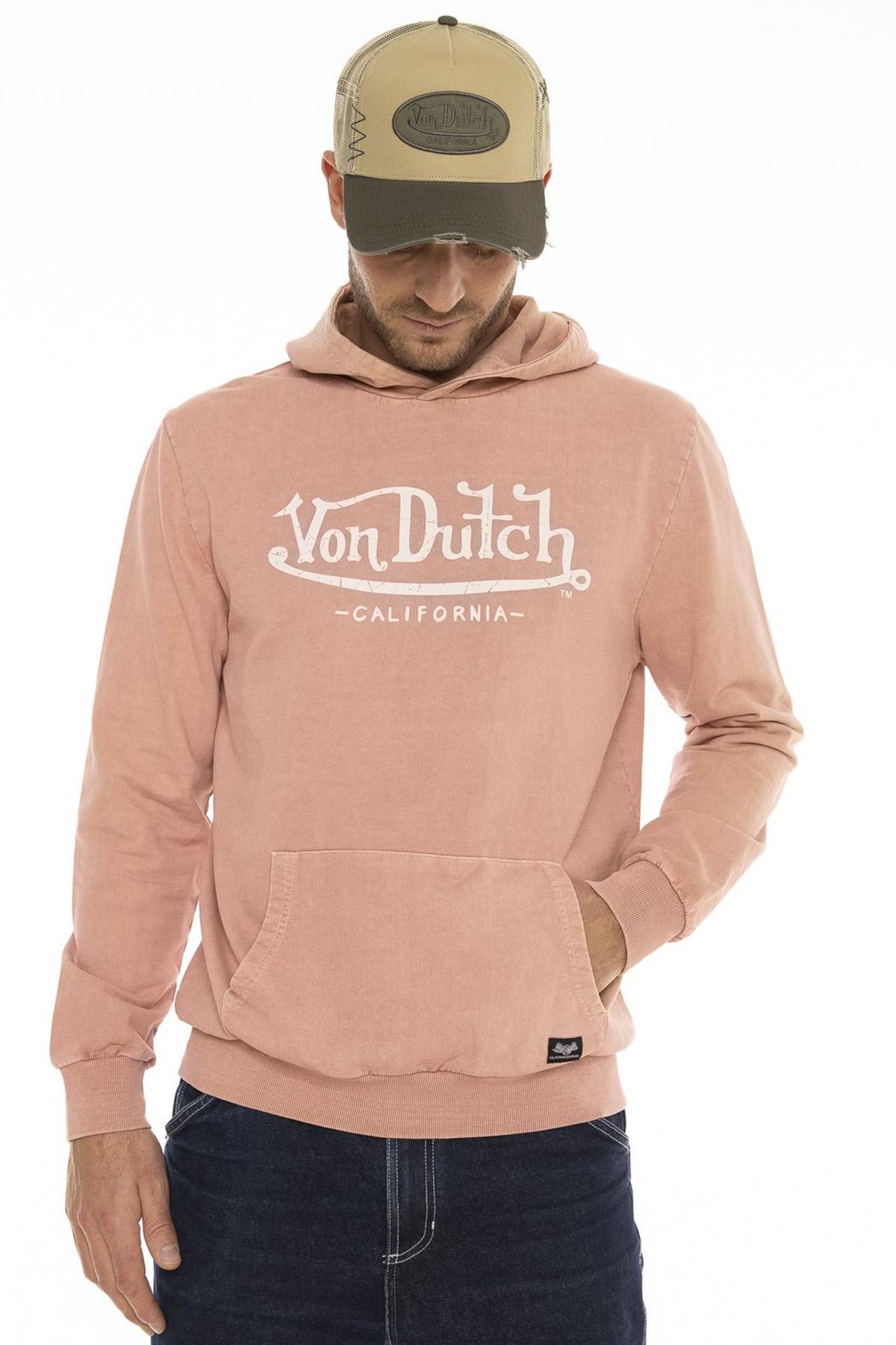 Faded pink hoodie - Image n°1