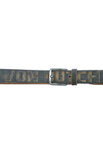 Von Dutch Distressed Leather Belt - Image n°2