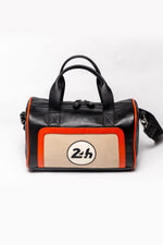 24H Le Mans tricolor leather handbag - Image n°1