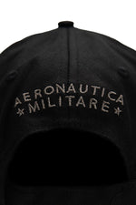 Black cap with metal eagle logo - Image n°2