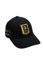 Black cap with Italian Air Force crest - Image n°1