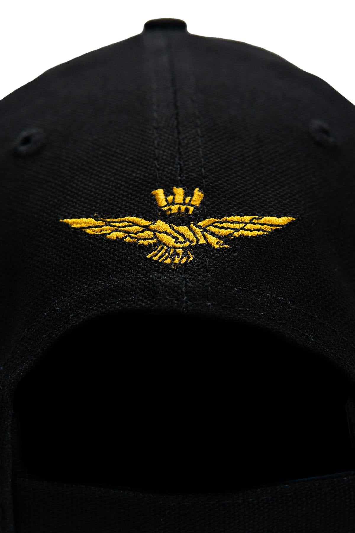 Black cap with Italian Air Force crest - Image n°3