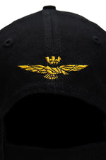 Black cap with Italian Air Force crest - Image n°3