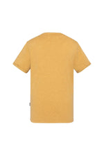 Yellow cotton t-shirt with tattoo logo - Image n°3