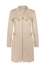 Vanilla-colored army dress - Image n°4