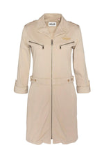 Vanilla-colored army dress - Image n°9