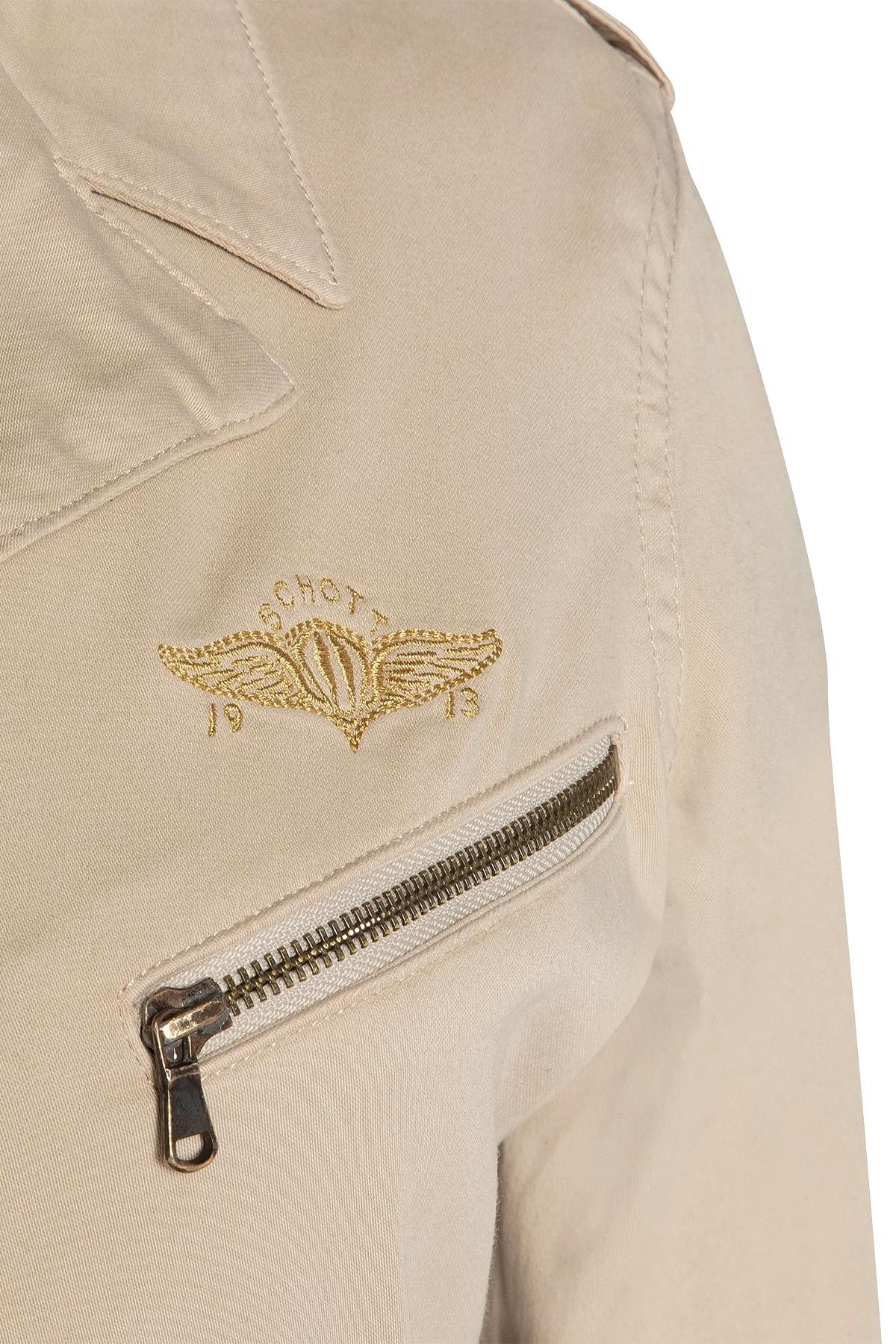 Vanilla-colored army dress - Image n°7