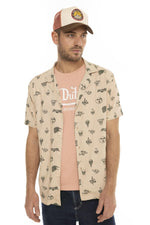 Printed viscose shirt - Image n°1