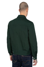 Dark green shirt collar jacket - Image n°2