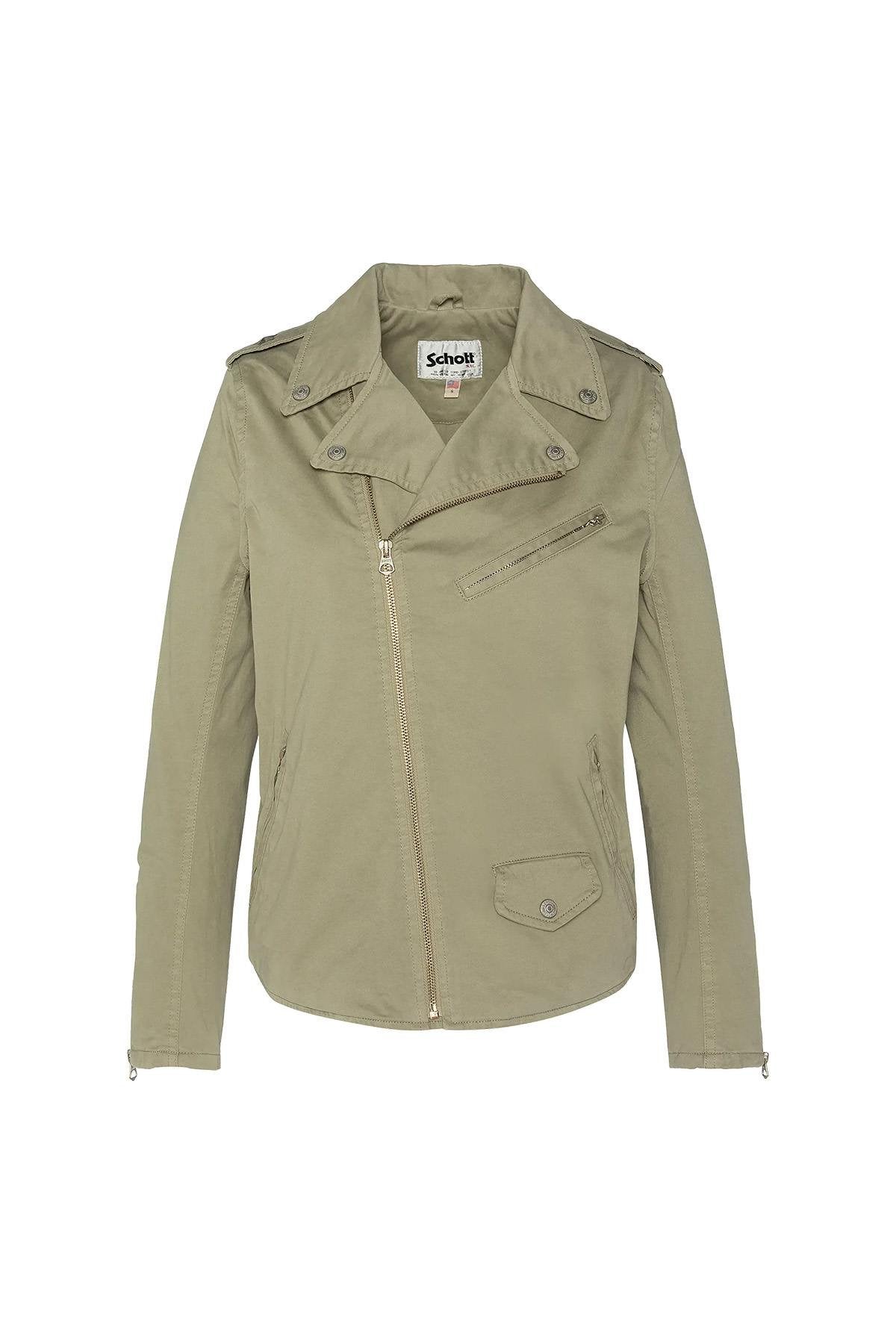 Light khaki cotton perfecto - Image n°4