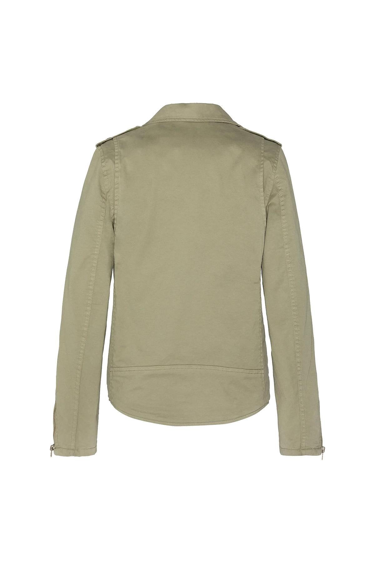 Light khaki cotton perfecto - Image n°5
