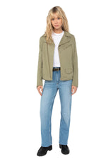 Light khaki cotton perfecto - Image n°6