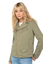 Light khaki cotton perfecto - Image n°7