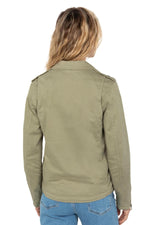 Light khaki cotton perfecto - Image n°2