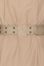 Beige army trench coat - Image n°6