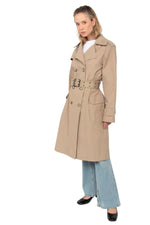 Beige army trench coat - Image n°7