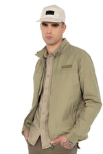 Light khaki army jacket - Image n°1