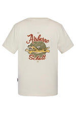 Off-white t-shirt with Flying Tigers illustration on the back - Image n°1