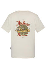 Off-white t-shirt with Flying Tigers illustration on the back - Image n°1