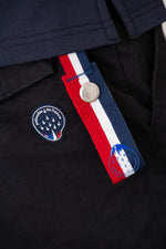 Navy blue Patrouille de France pants with patches - Image n°4