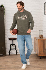 Faded effect hoodie - Image n°2